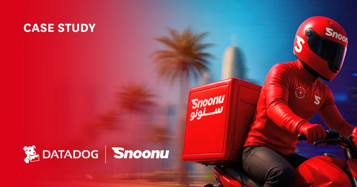 Snoonu scales AI-powered delivery with Datadog Agent Observability and Custom Metrics